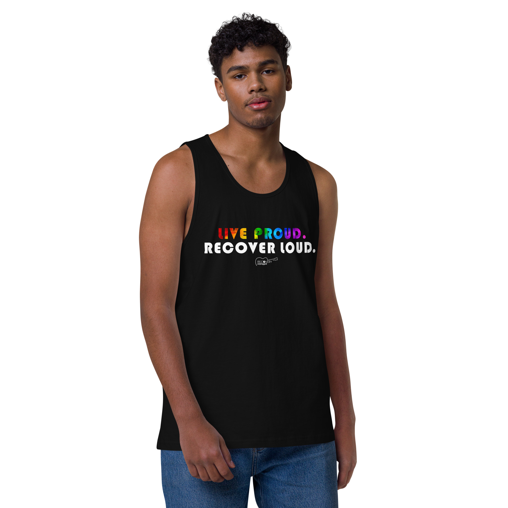 Moderat Afgift sponsoreret Live Proud, Recover Loud Tank Top - Pride 2023 Collection - Empowered Shoppe